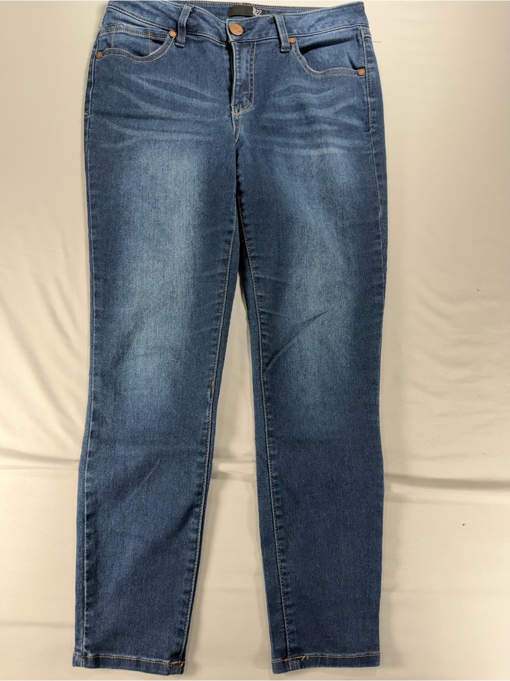 1822 Denim Women's Skinny Jeans Size 8 Medium Wash Blue Stretch #1109